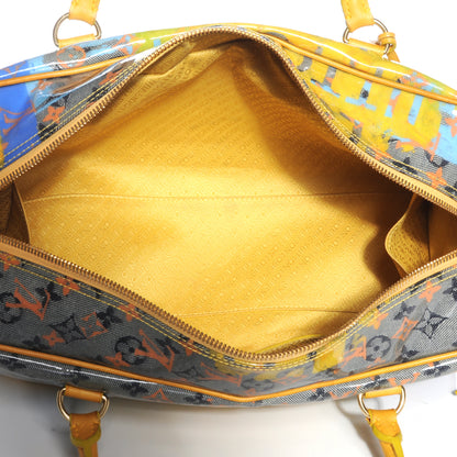 Louis Vuitton Monogram Pulp Defile Weekender PM Yellow 7 of 7
