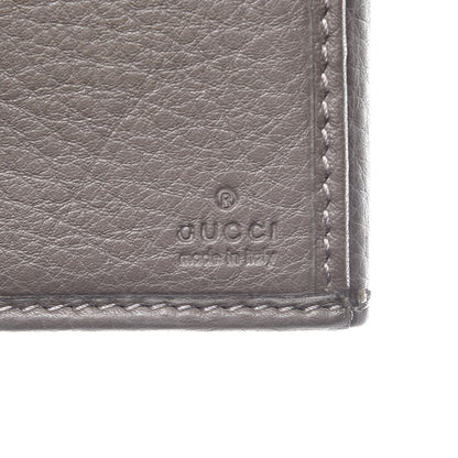 Gucci Pebbled Calfskin Greenwich Wallet Grey 7 of 9