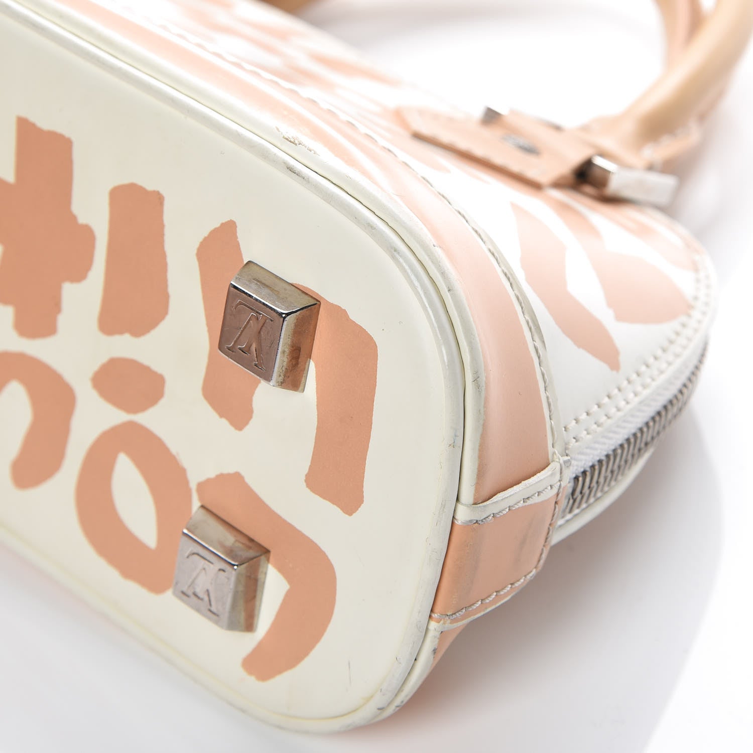 Louis Vuitton Graffiti Alma PM Peach 12 of 16