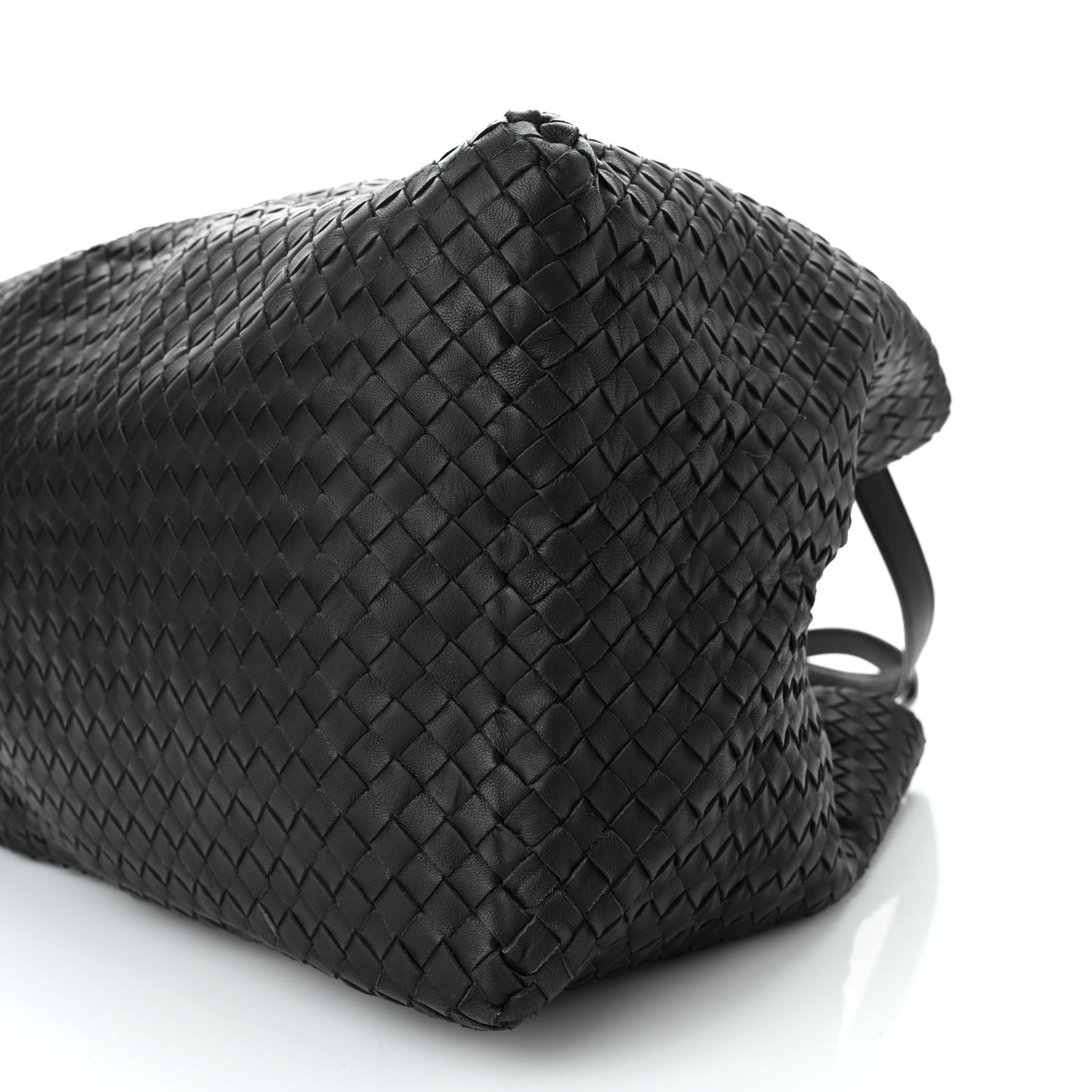 Nappa Intrecciato Medium Seamless Tote Black