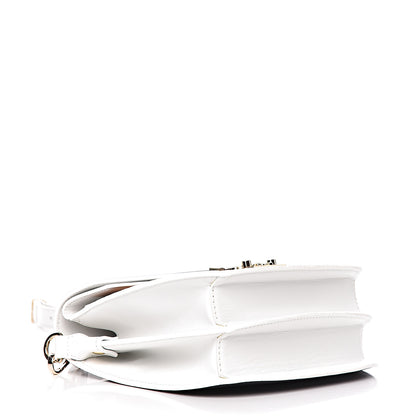 MCM Visetos Calfskin Small Patricia Crossbody Bag Cognac Black White 4 of 11