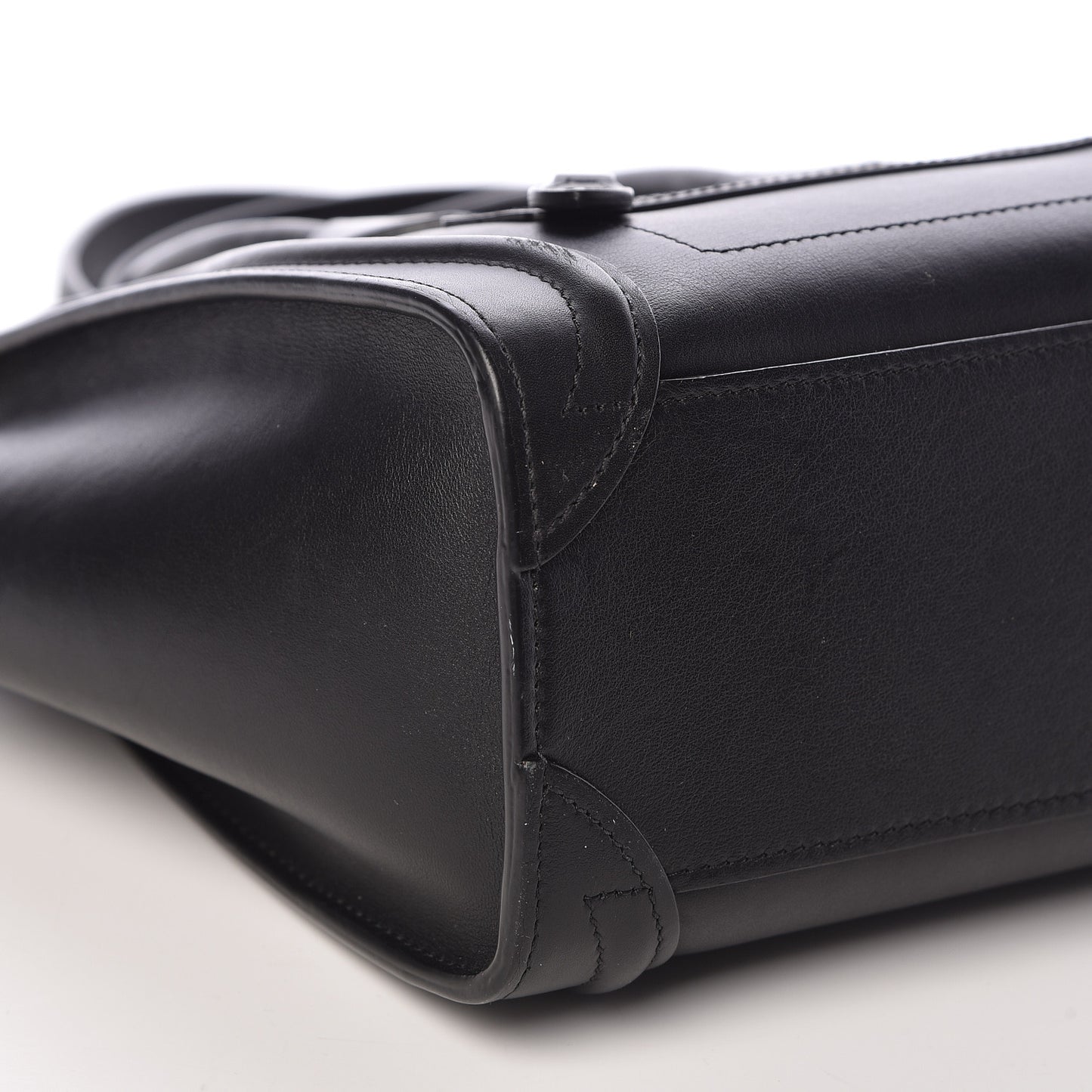 Smooth Calfskin Nano Luggage Black