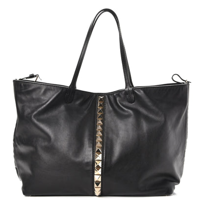 Valentino Garavani Grained Calfskin Va Va Voom Tote Black 3 of 9