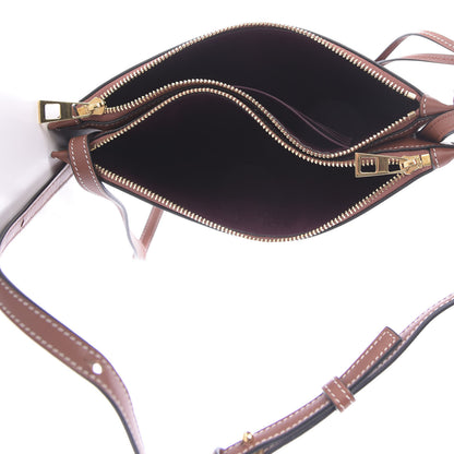 Loewe Calfskin Gate Double Zip Pouch Crossbody Brick 5 of 8