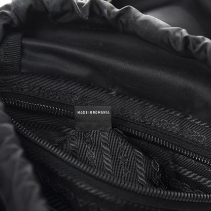 Prada Tessuto Nylon Vela Small Double Buckle Backpack Black 8 of 10