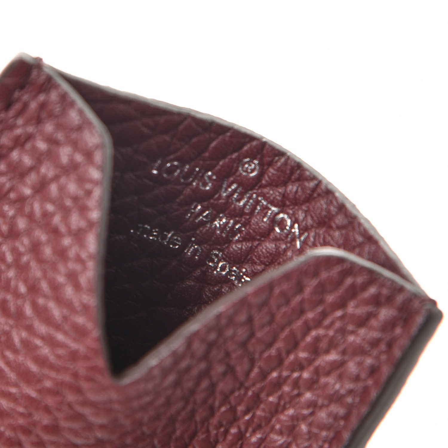 Louis Vuitton Taurillon Card Holder Bordeaux 6 of 7
