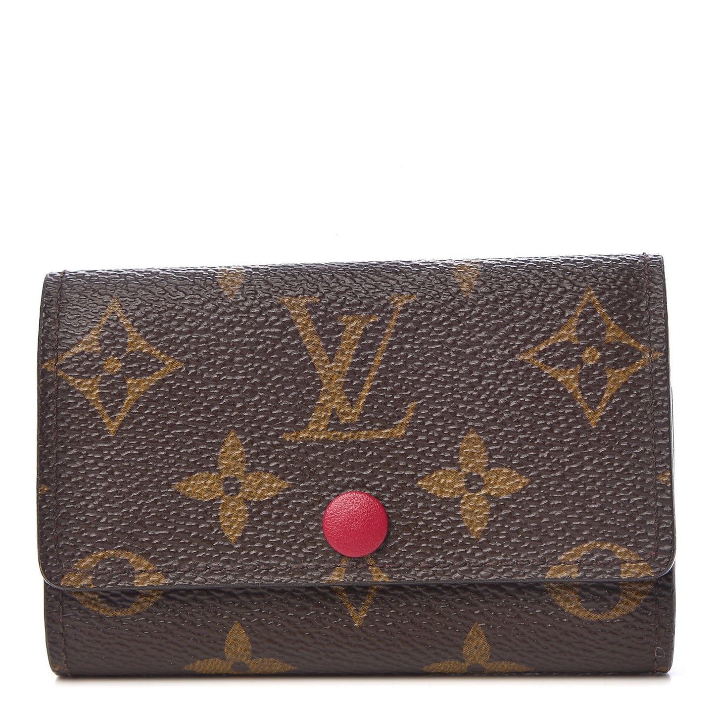 Monogram 6 Key Multicles Holder Fuchsia