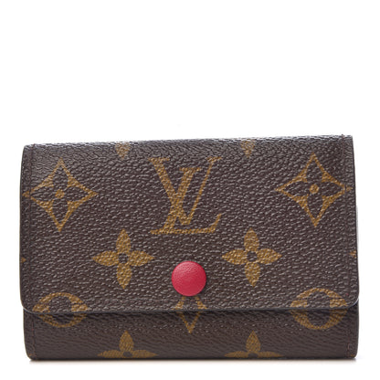 Louis Vuitton Monogram 6 Key Multicles Holder Fuchsia 1 of 8