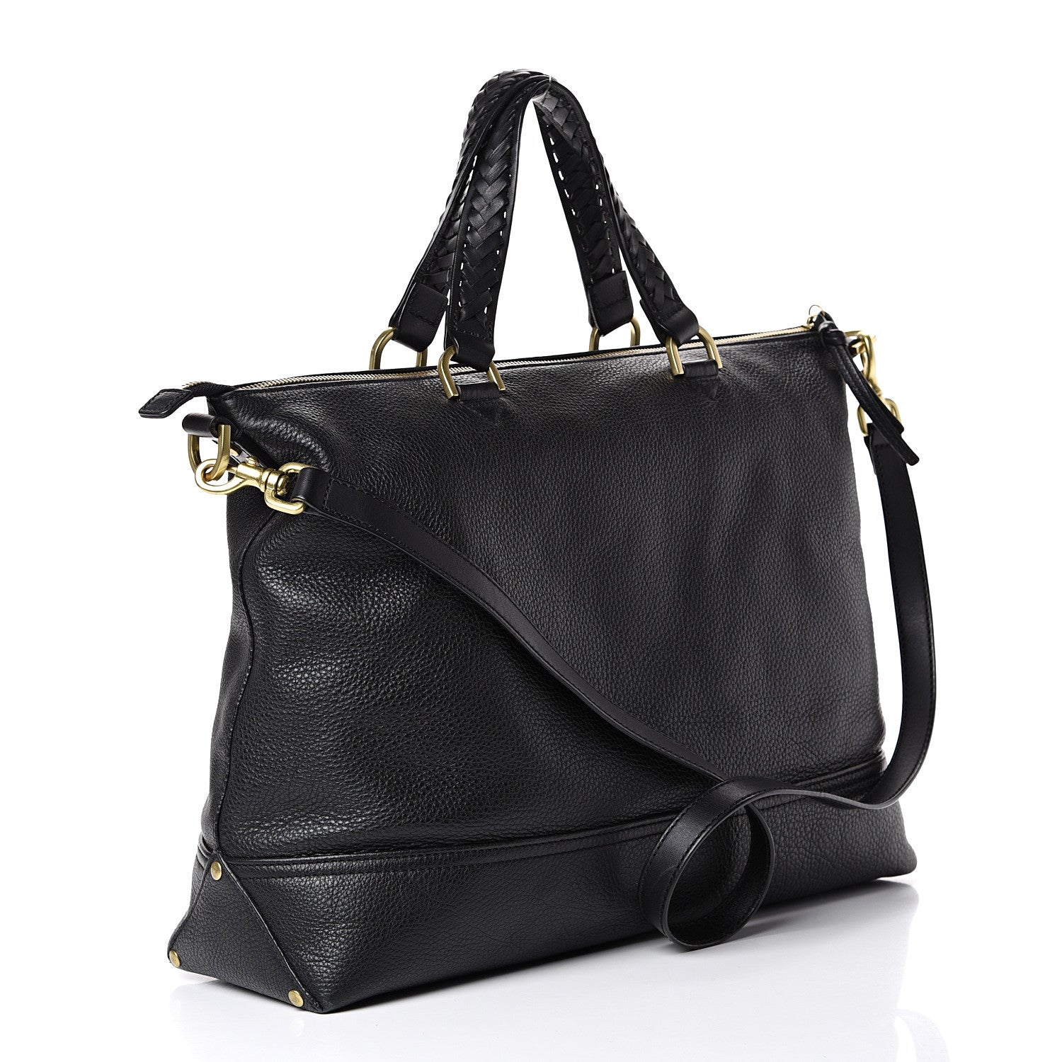 Mulberry Pebbled Calfskin Effie Tote Black 2 of 12