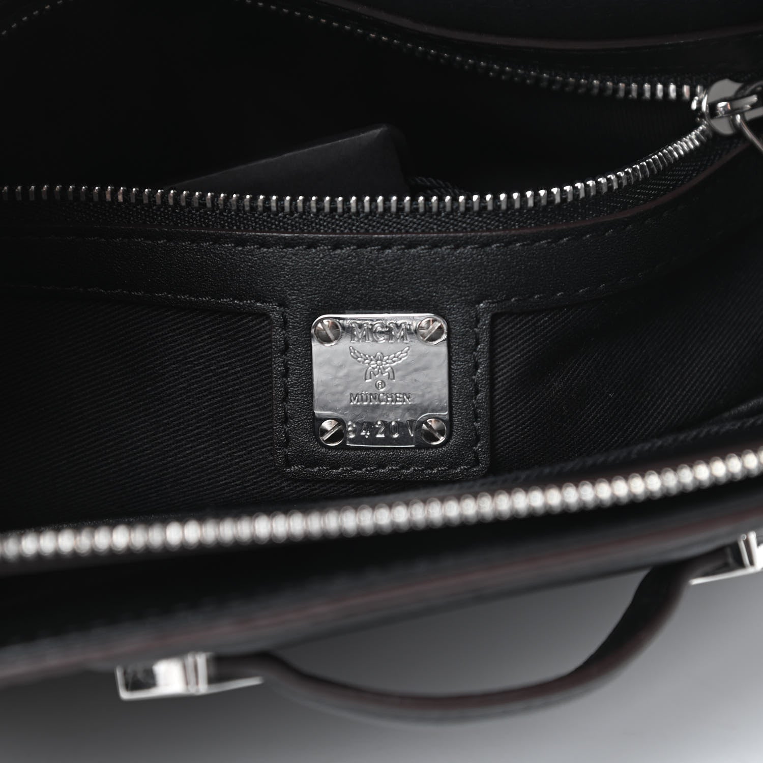 MCM Visetos Small Essential Crossbody Bag Black 6 of 11