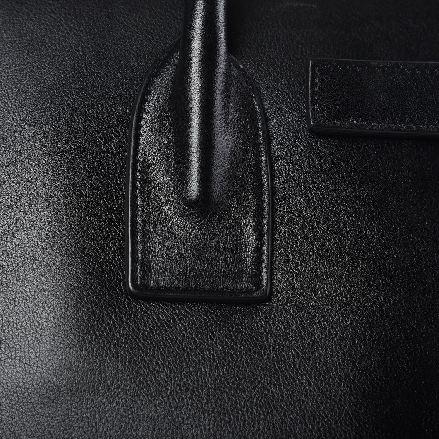 Saint Laurent Calfskin Small Sac De Jour Black 10 of 13