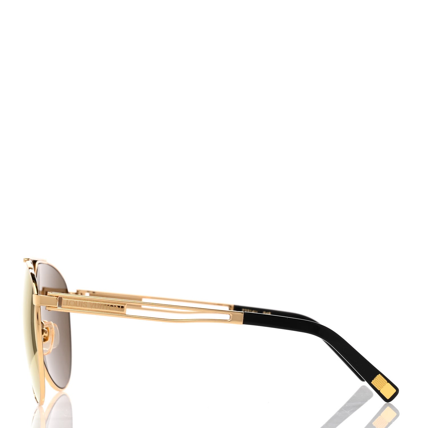 Louis Vuitton Tonca Sunglasses Z2314U Gold 3 of 10