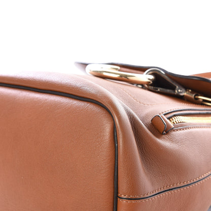 Chloe Suede Calfskin Medium Faye Backpack Tan 6 of 11