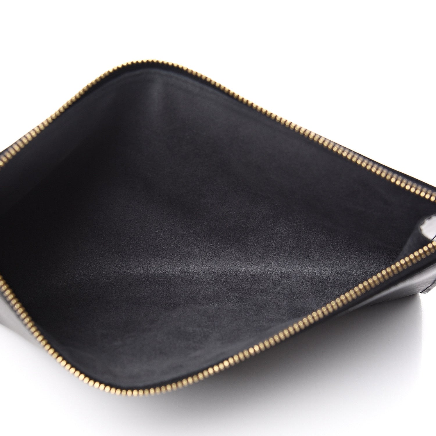 Louis Vuitton Epi Pochette Accessories 24 Black 4 of 8