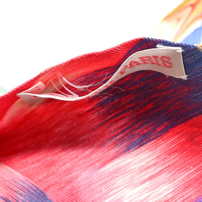 Hermes Silk Marble Silk Twilly Rose Vert Violet 5 of 5