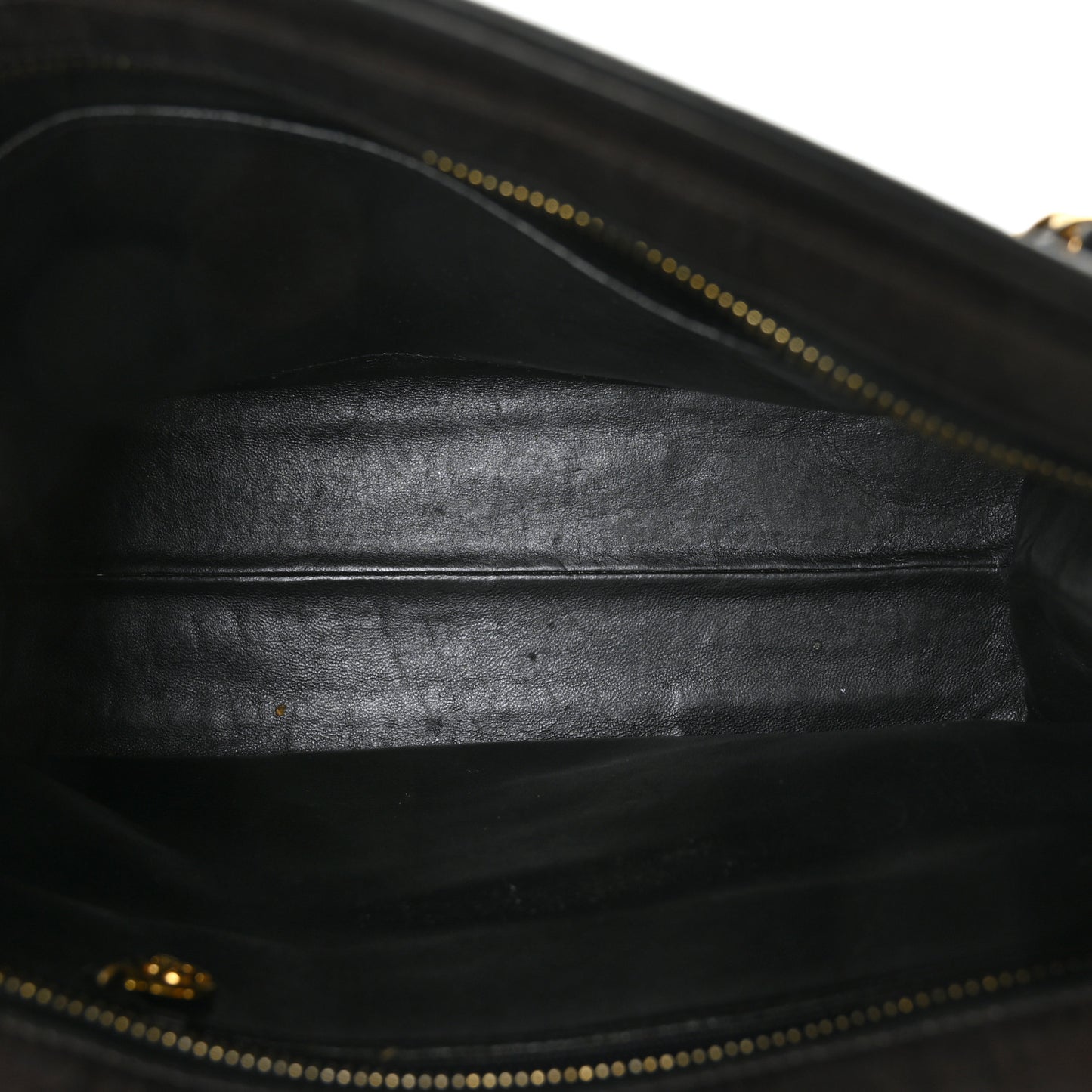 Lambskin Quilted Sun Medallion Shoulder Bag Black