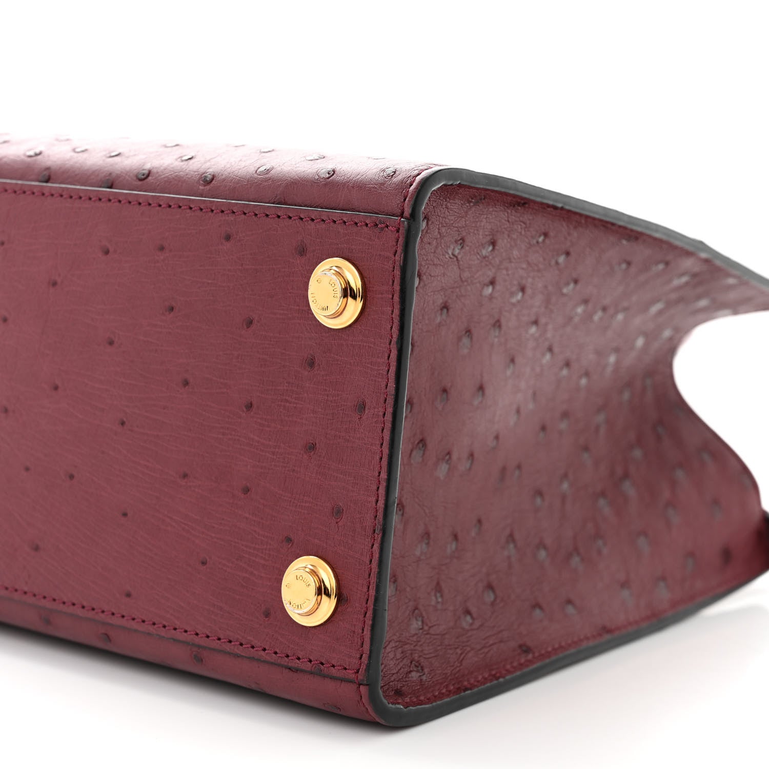 Louis Vuitton Ostrich City Steamer PM Prune 9 of 9
