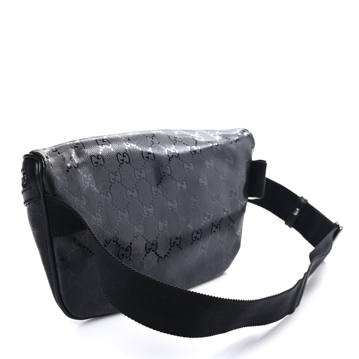 Gucci Imprime Monogram Belt Bag Black 3 of 8