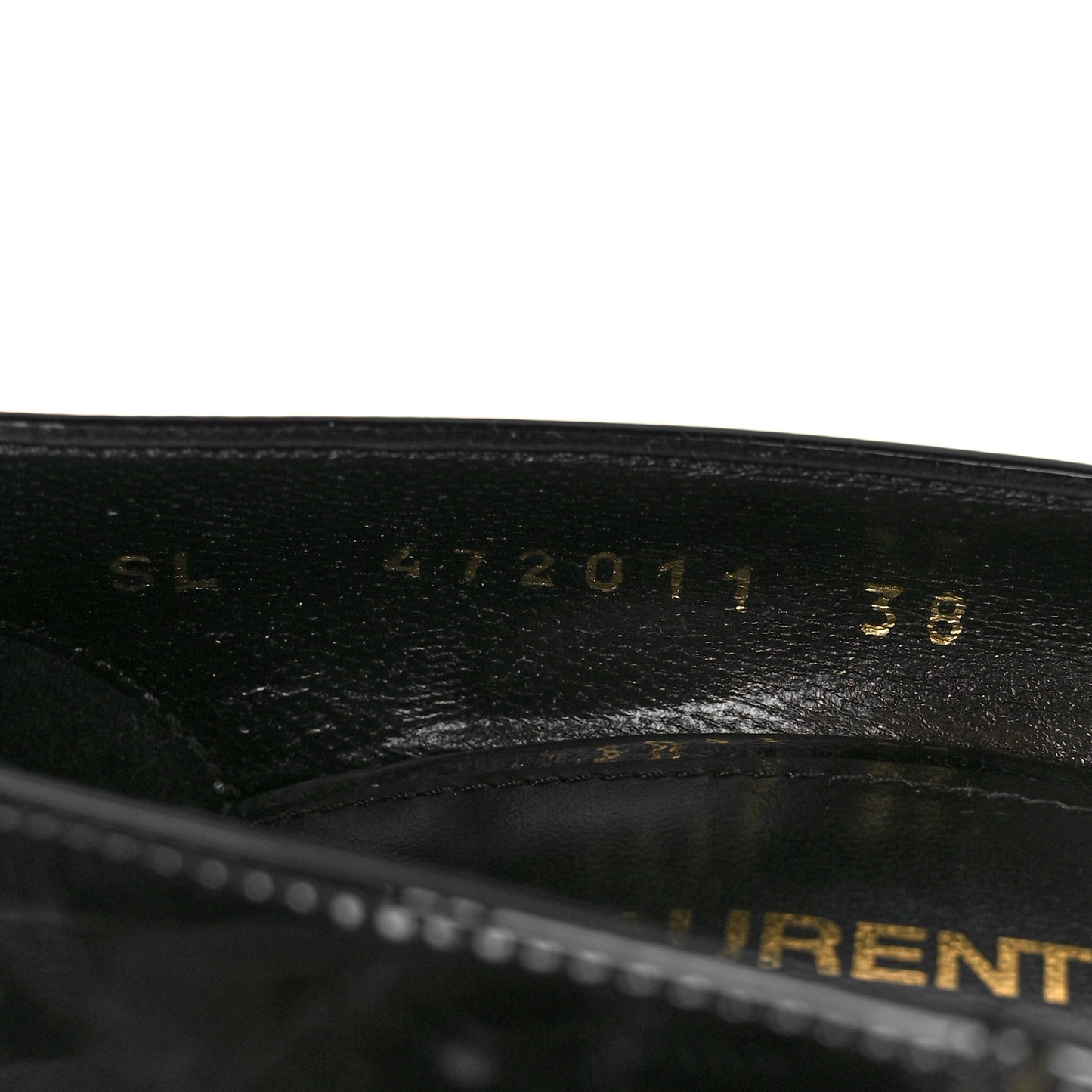 Patent Opyum 110 Pumps 38 Black Gold