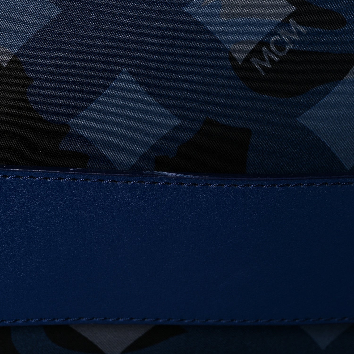 MCM Nylon Camo Dieter Munich Weekender Bag Blue 25 of 28