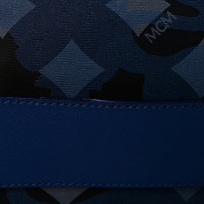 MCM Nylon Camo Dieter Munich Weekender Bag Blue 25 of 28