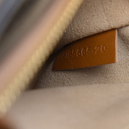 Chloe Suede Calfskin Medium Faye Shoulder Bag Mustard Brown 7 of 15