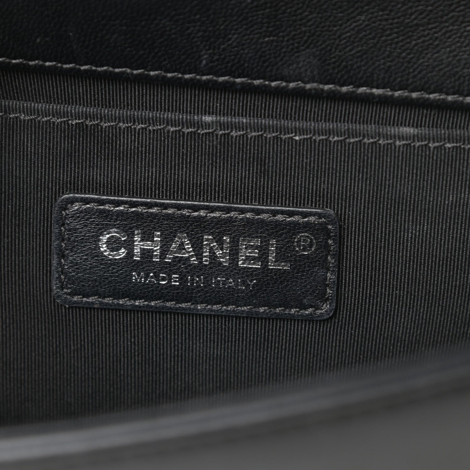 Chanel Lambskin Quilted Medium Boy Flap Black 6 of 19