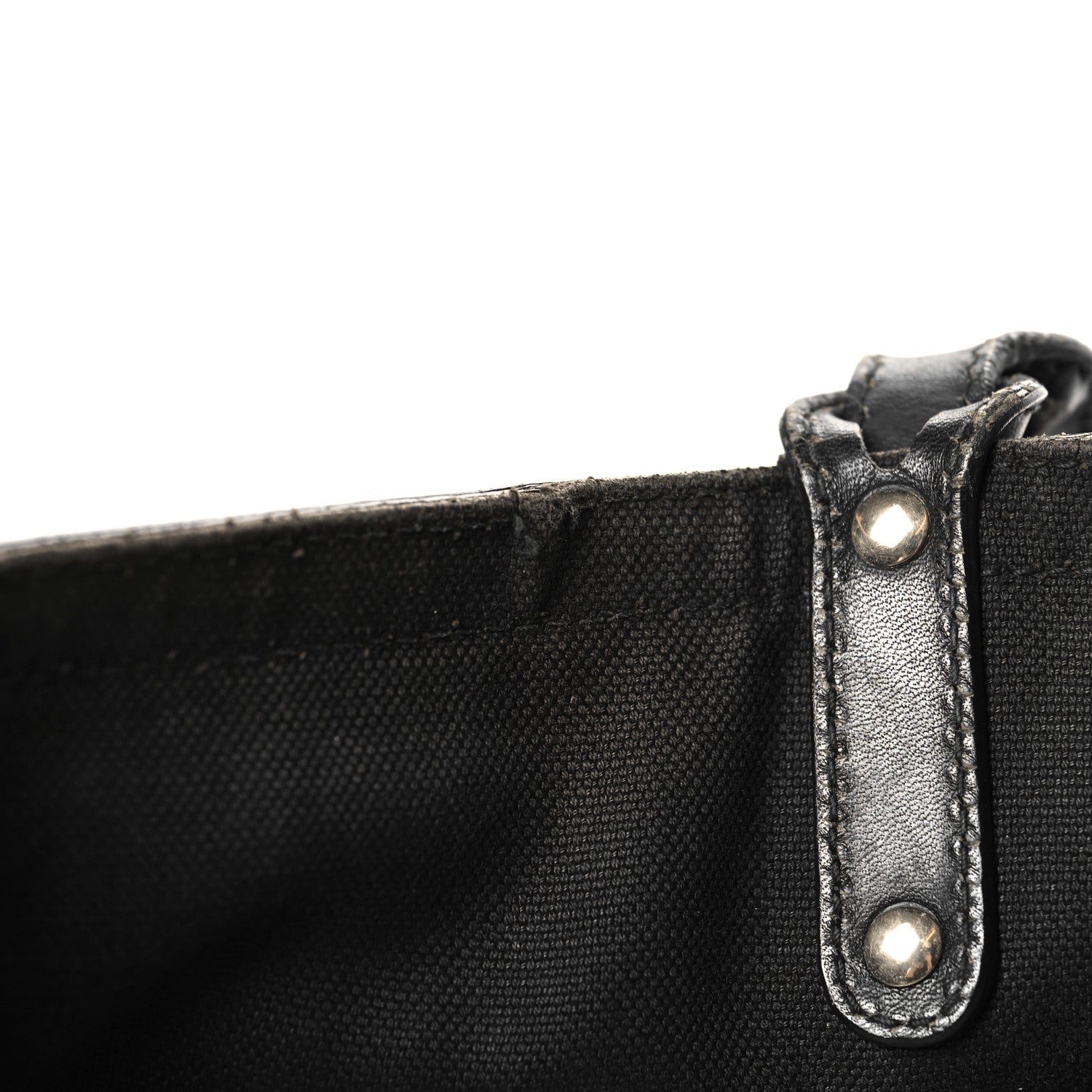 Gucci Monogram Medium Craft Tote Black 15 of 16