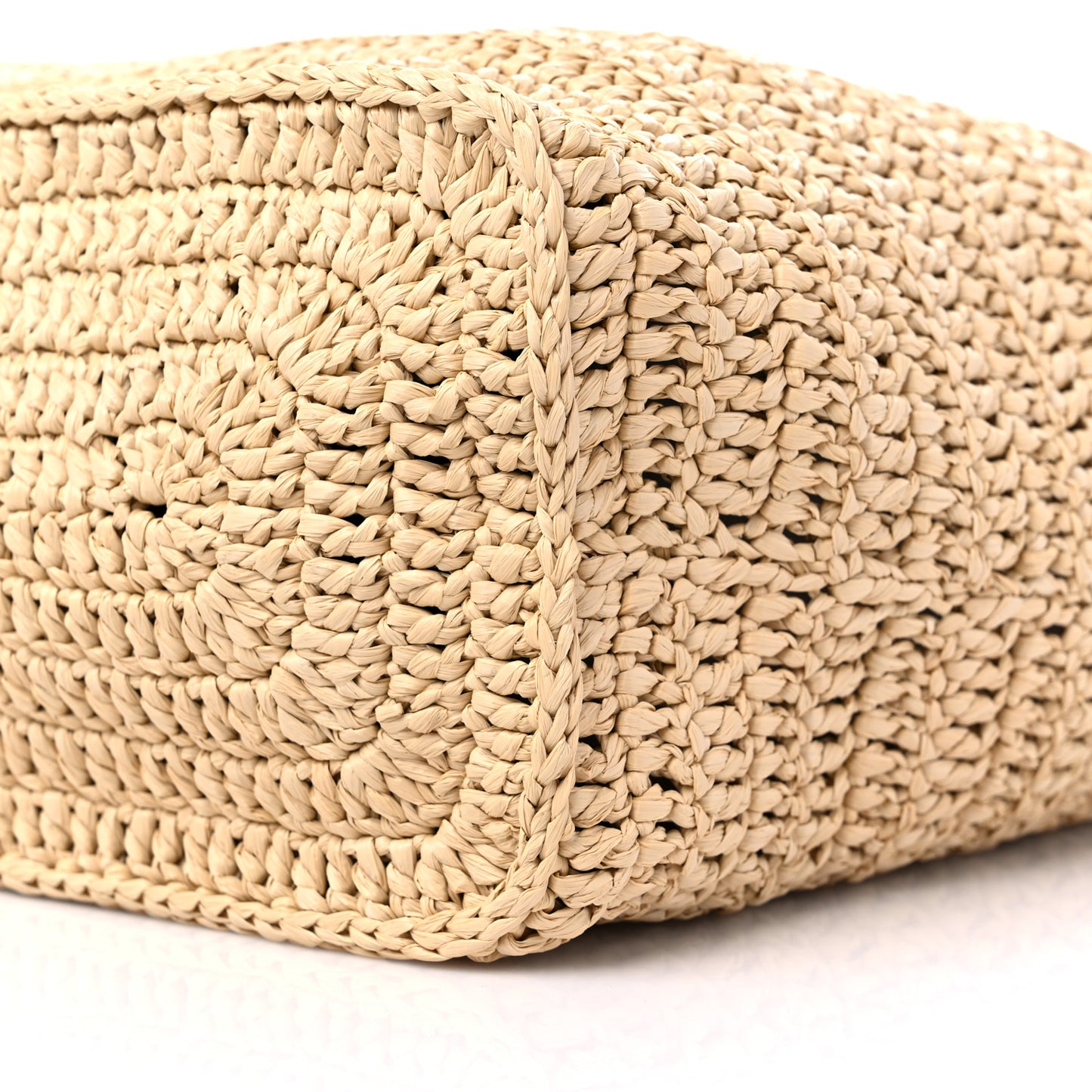 Raffia Rive Gauche Tote Natural