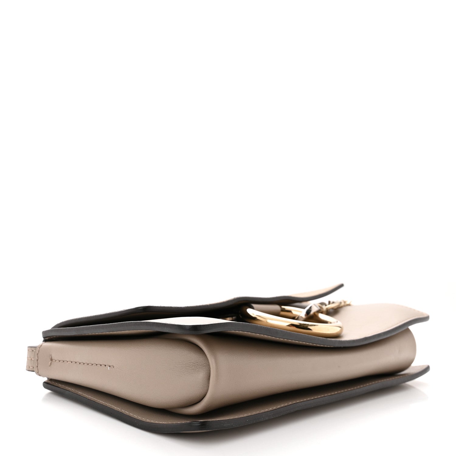 Chloe Suede Calfskin Small Faye Shoulder Bag Motty Grey 4 of 12
