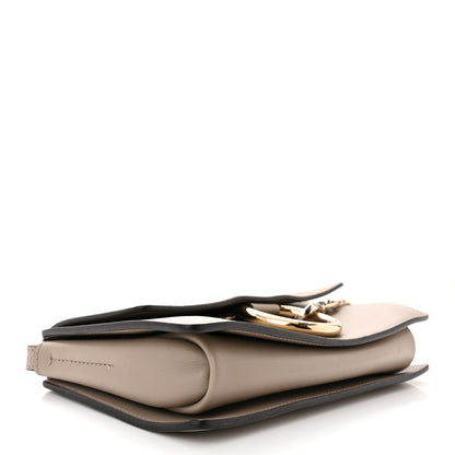 Chloe Suede Calfskin Small Faye Shoulder Bag Motty Grey 4 of 12