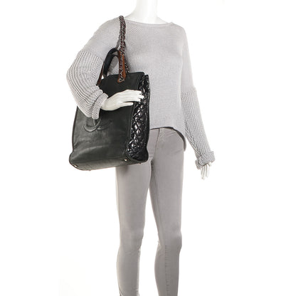 Chanel Iridescent Calfskin In The Mix Tote Black 2 of 7