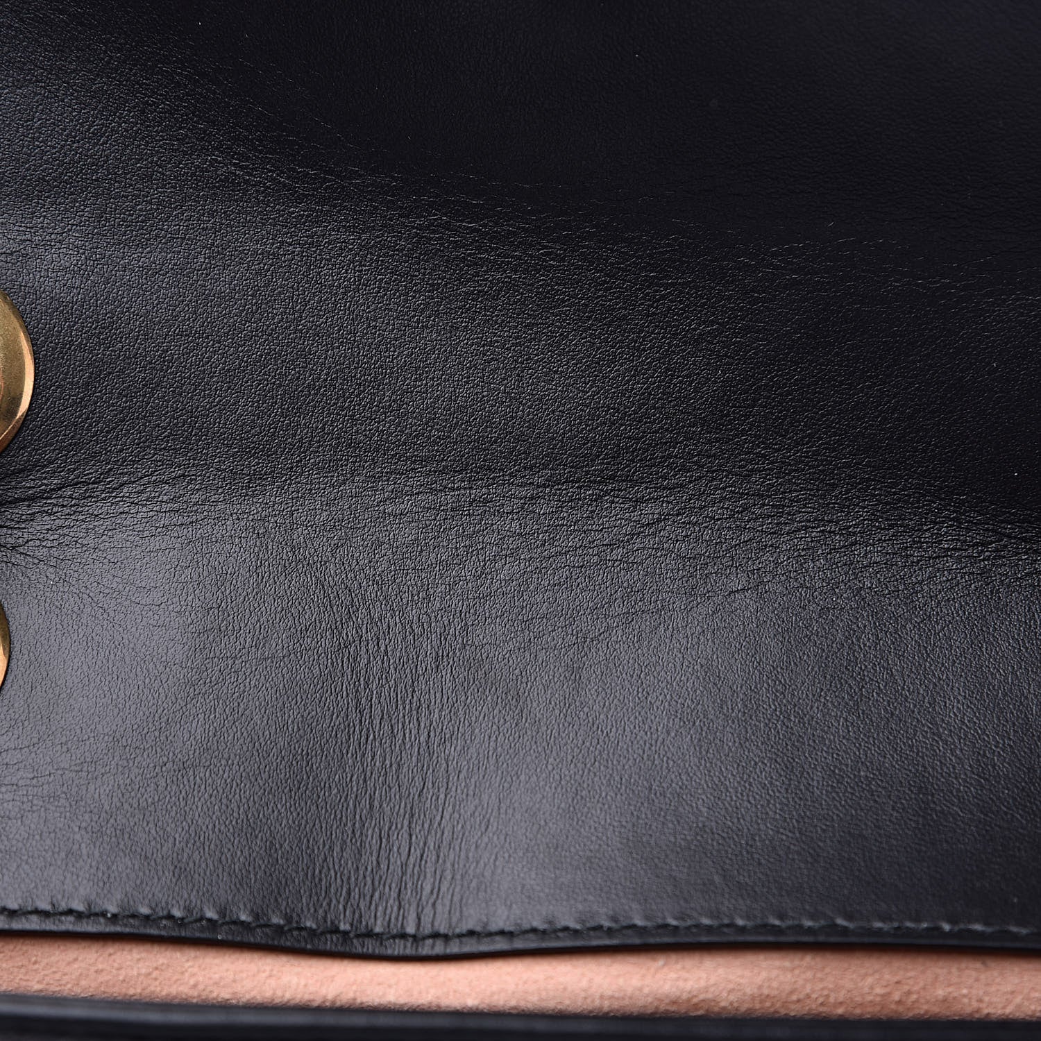 Gucci Calfskin Matelasse Mini GG Marmont Shoulder Bag Black 12 of 14