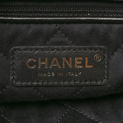 Chanel Shiny Calfskin Quilted Small Chanel 22 Black 6 of 11