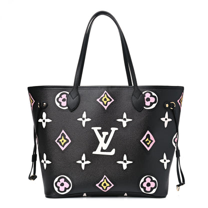 Louis Vuitton Monogram Giant Wild At Heart Neverfull MM Black 1 of 4