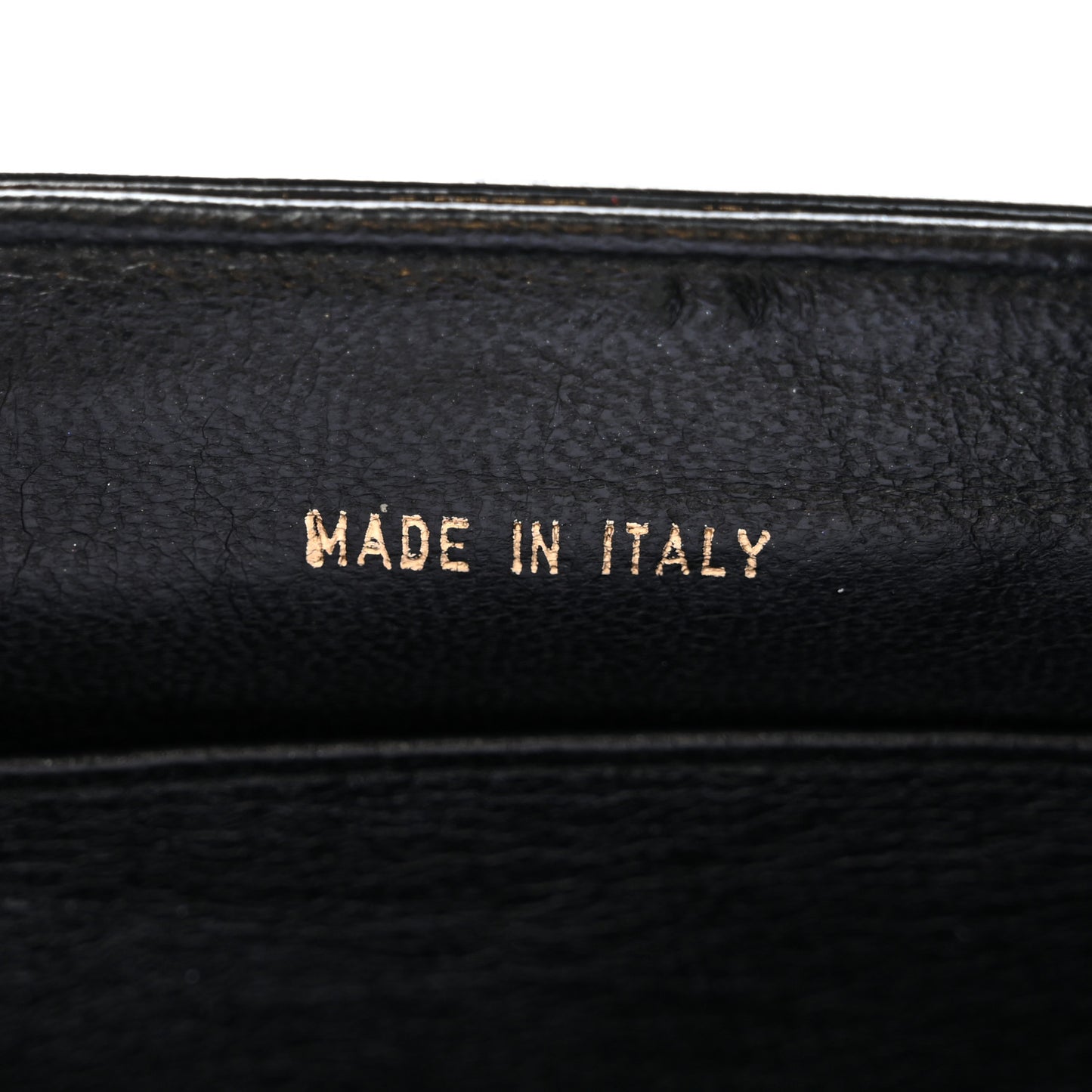 Patent Small Kelly Flap Bag Black