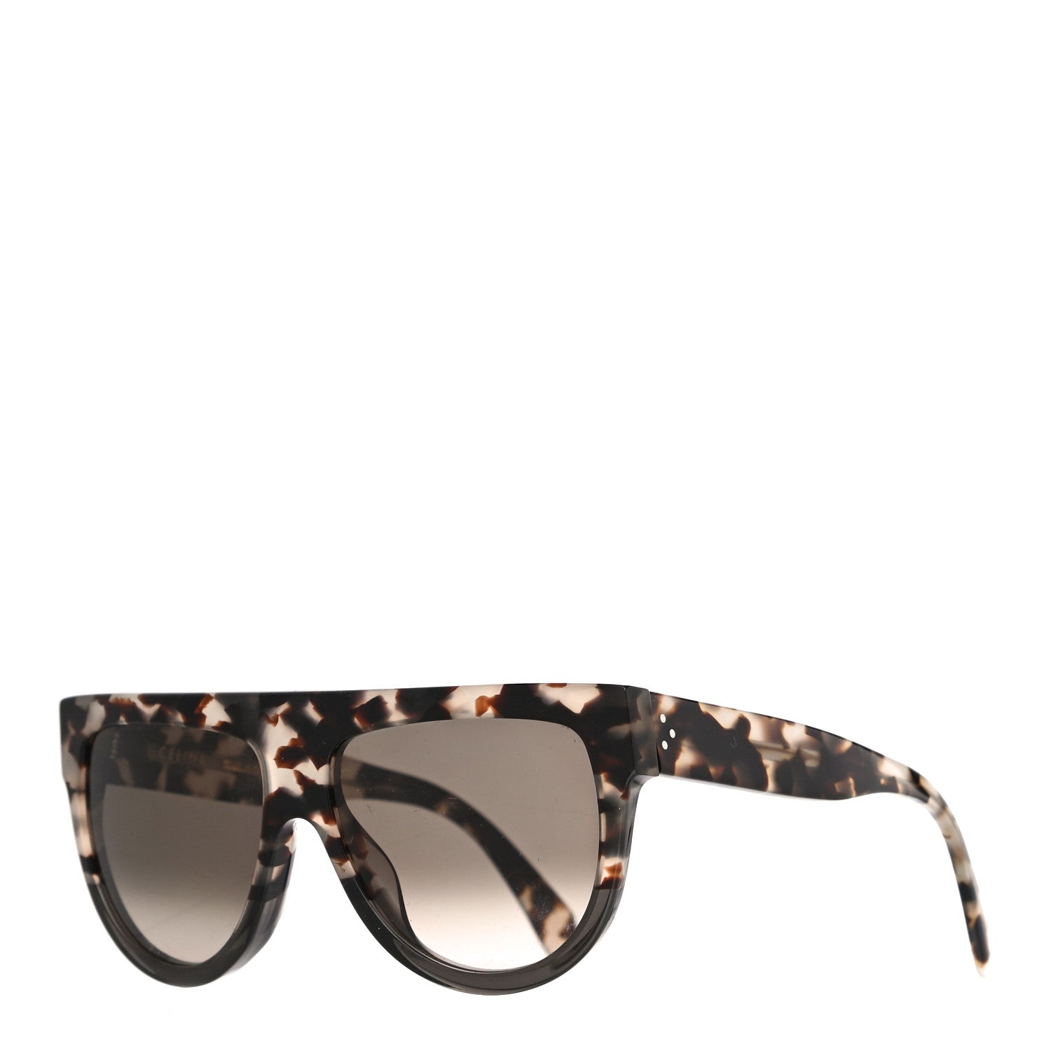 Celine Shadow Sunglasses CL 41026/S Havana Grey 1 of 12