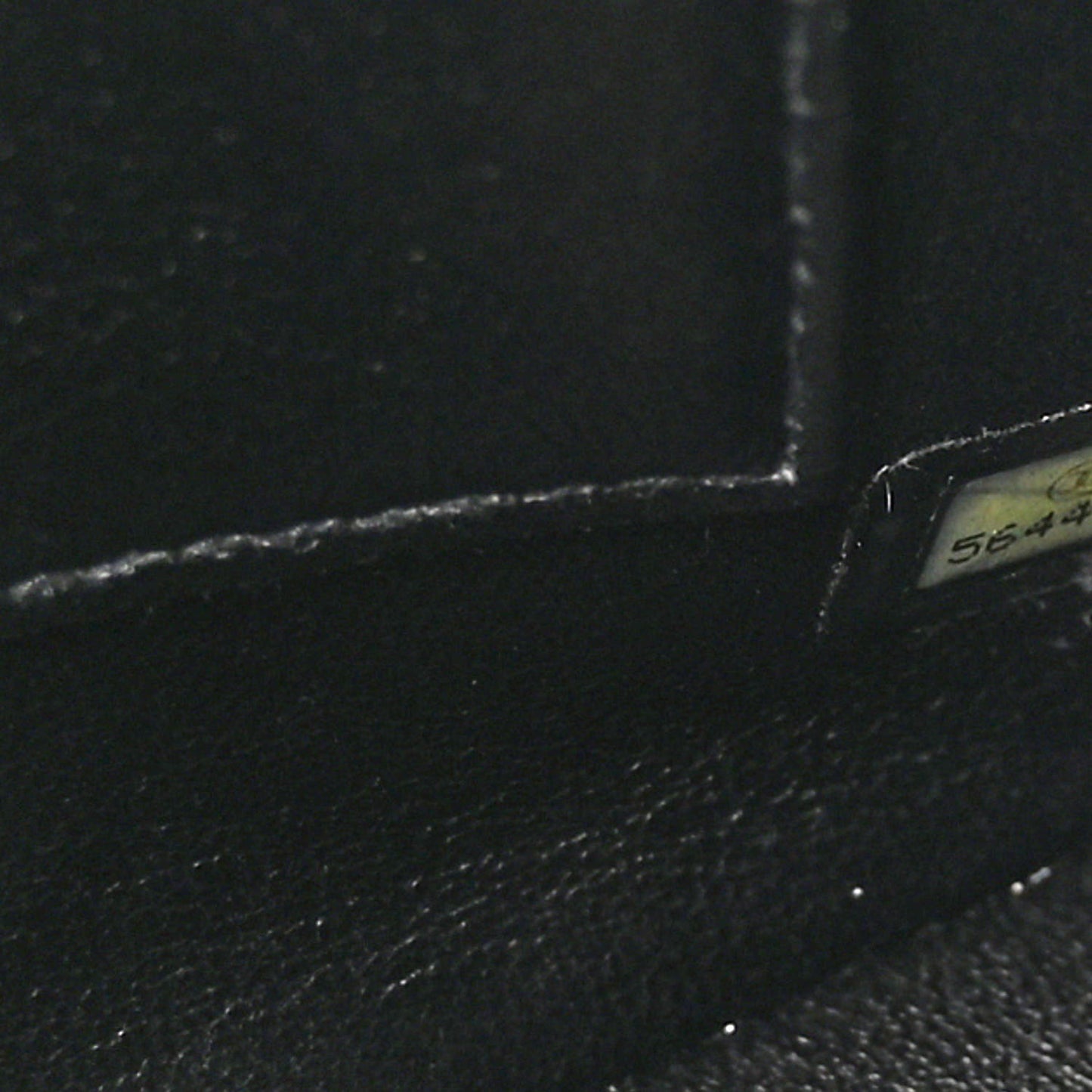 Caviar Quilted Medallion Tote Black