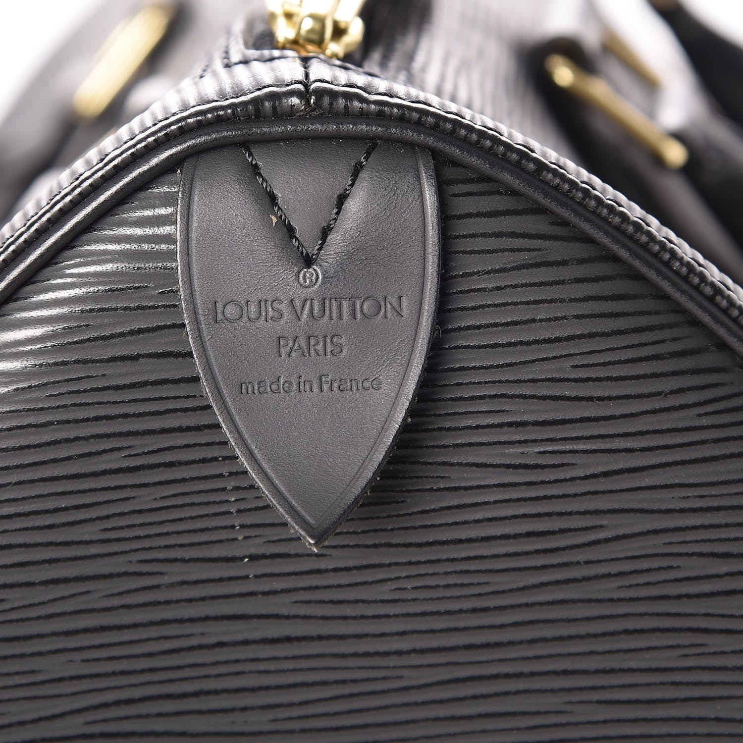 Louis Vuitton Epi Speedy 25 Black 7 of 9