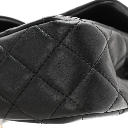 Chanel Lambskin Quilted Mini Rectangular Pearl Crush Flap Black 9 of 11