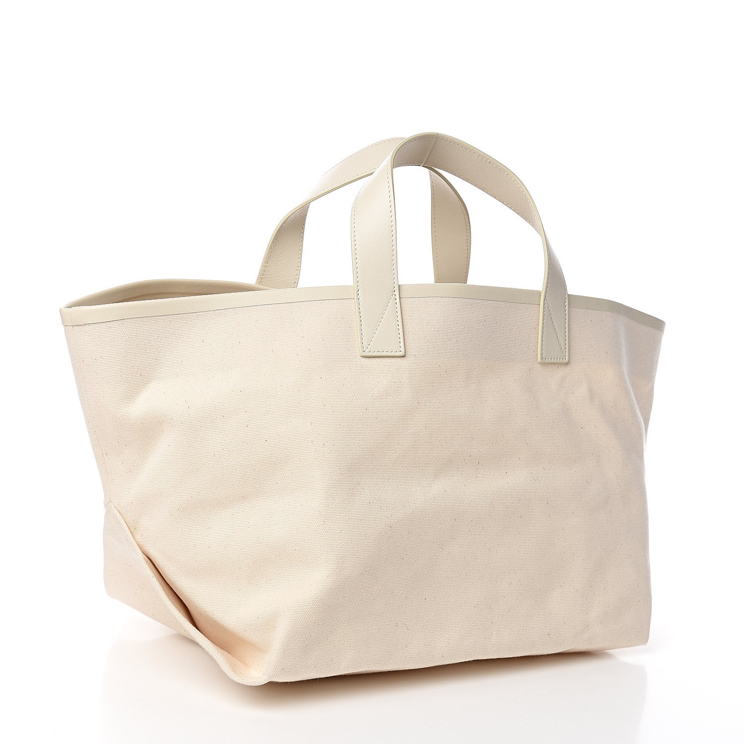 Celine Textile Medium Made In Tote White 4 of 10