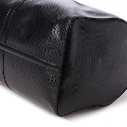 Louis Vuitton Epi Keepall 60 Black 4 of 9