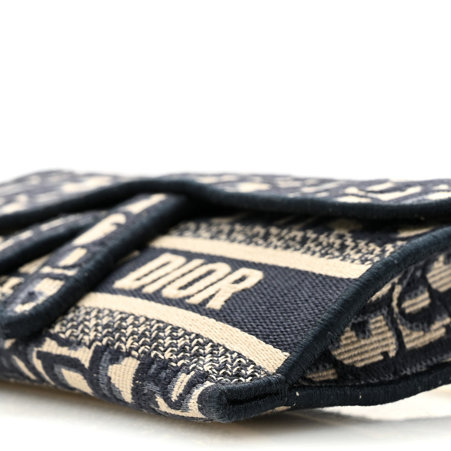 Oblique Slim Saddle Pouch Blue