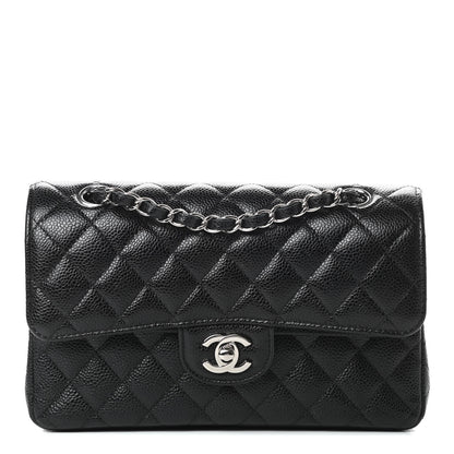 Chanel Caviar Quilted Small Double Flap Black 1 of 14