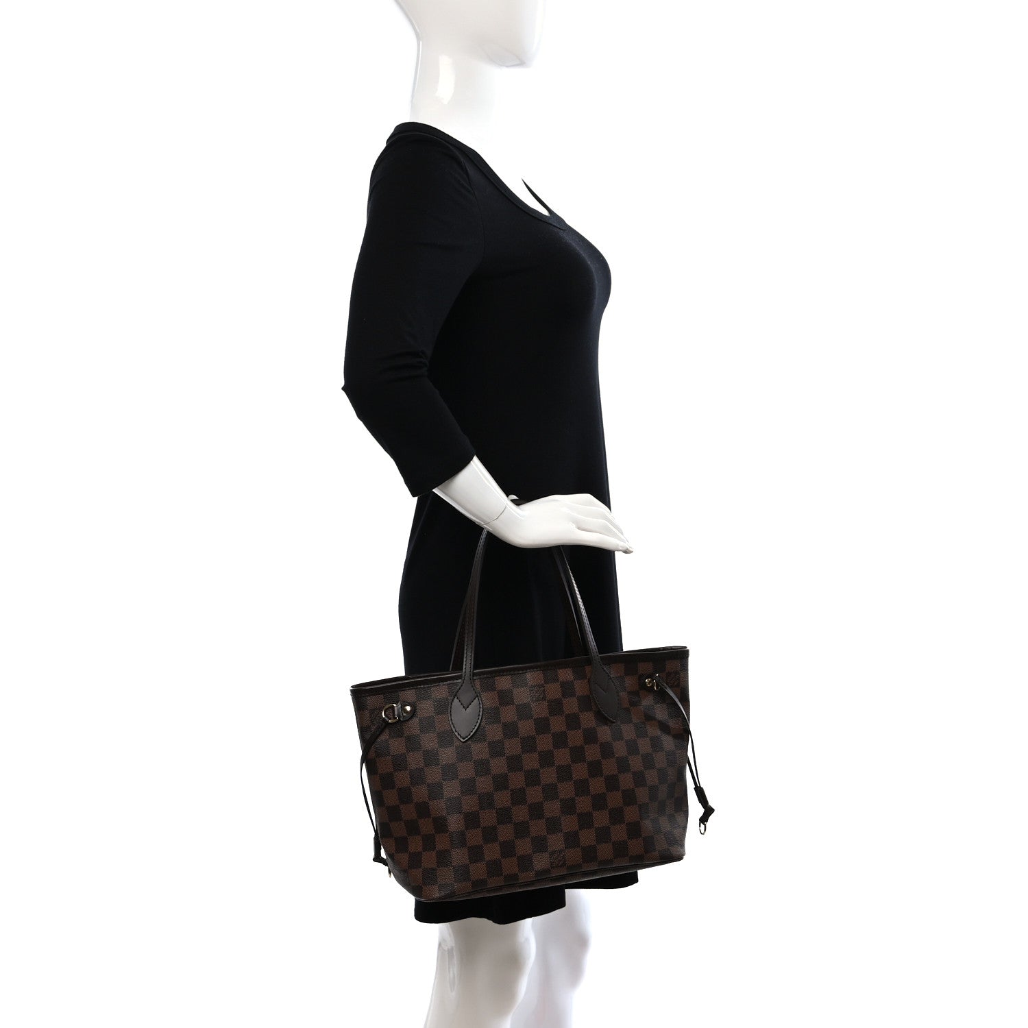 Louis Vuitton Damier Ebene Neo Neverfull PM 2 of 8