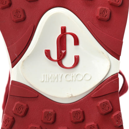Jimmy Choo Memphis Sneakers 37.5 Red 8 of 10