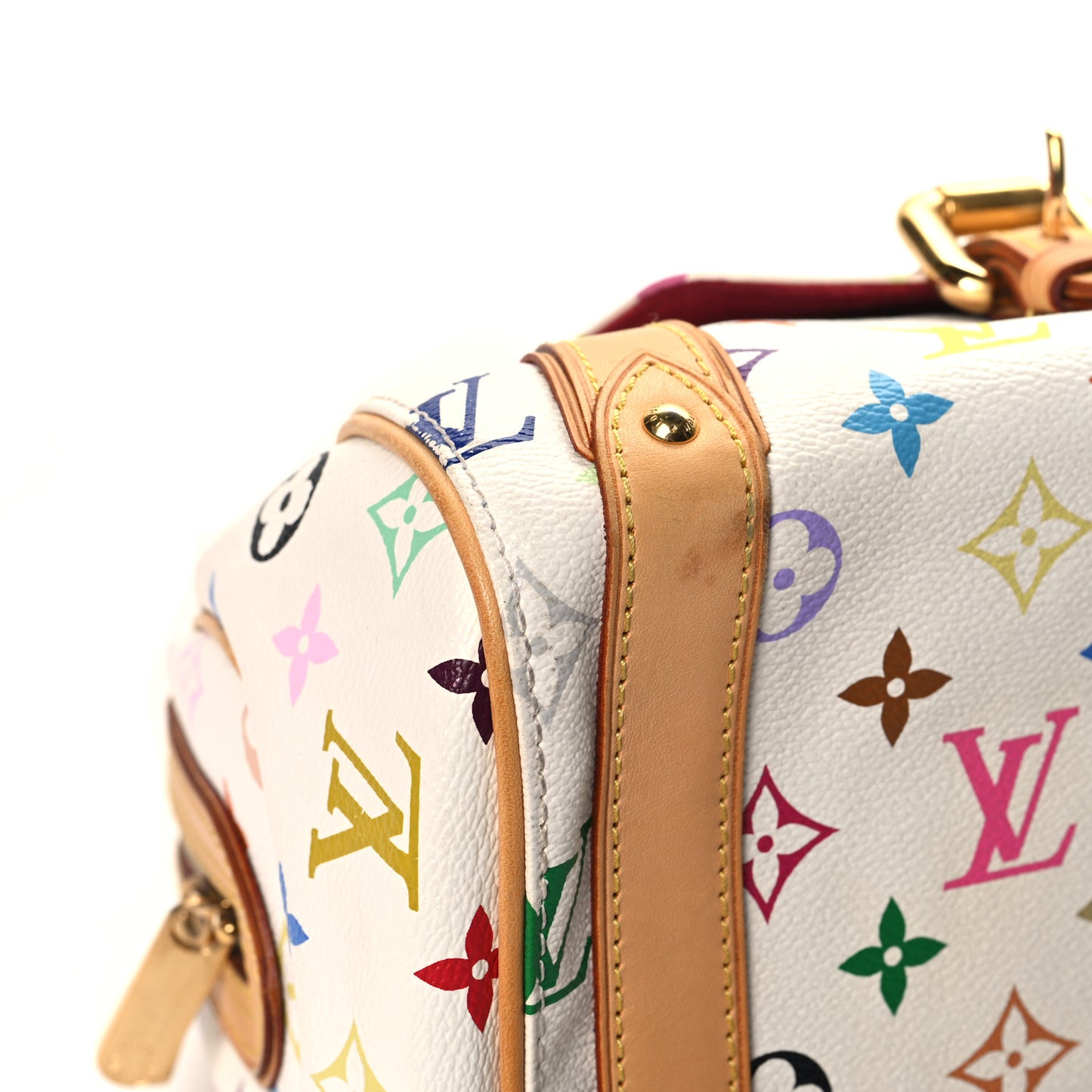 Monogram Multicolor Priscilla White