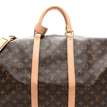 Louis Vuitton Monogram Keepall Bandouliere 55 8 of 13