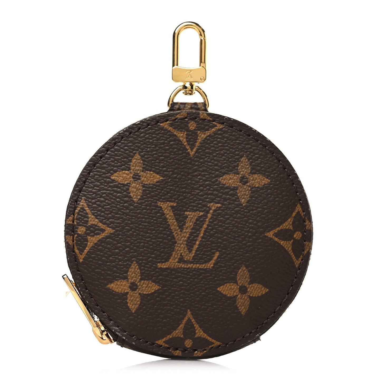 Monogram OnTheGo East West Round Coin Purse Red