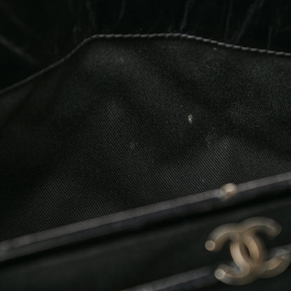 Chanel Patent Quilted Medium Just Mademoiselle Bowling Bag Black 10 of 12